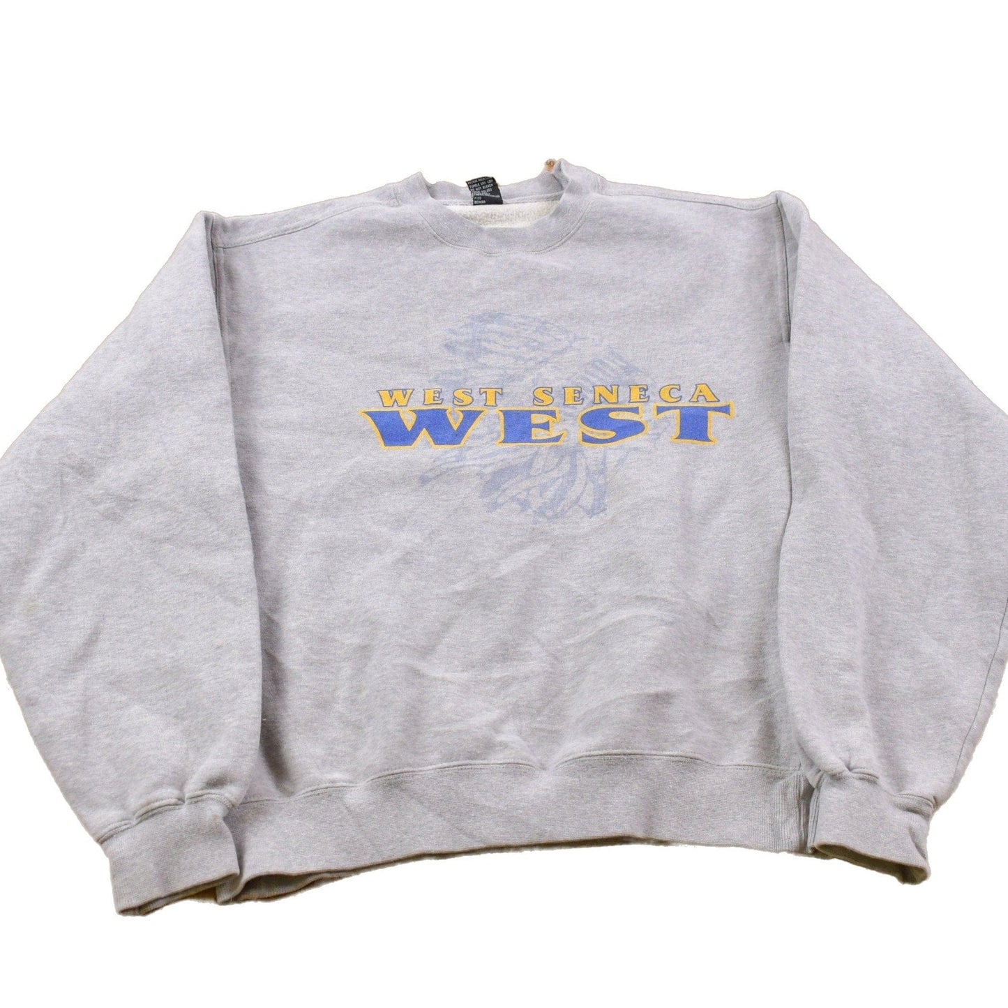 Other Clothing > Gender Neutral Adult Clothing > Hoodies & Sweatshirts > Sweatshirts Vintage 1990s West Seneca Crewneck Sweatshirt Men's Small