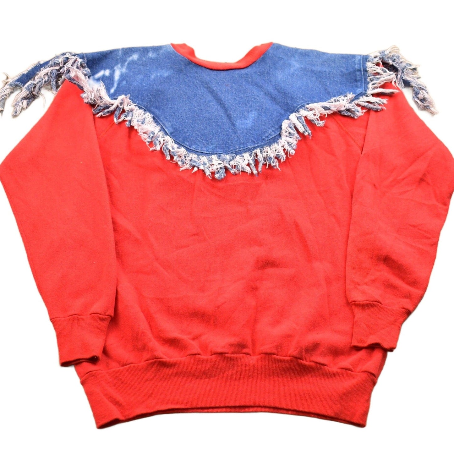 Other Clothing > Gender Neutral Adult Clothing > Hoodies & Sweatshirts > Sweatshirts Vintage 1990s Western Theme Crewneck Sweatshirt Men's M