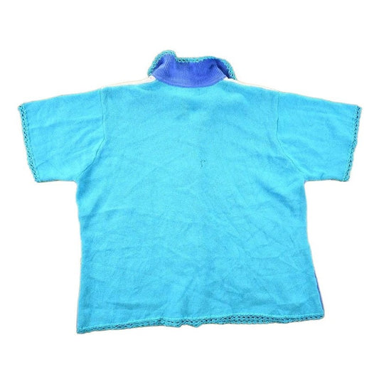 Other Clothing > Gender Neutral Adult Clothing > Hoodies & Sweatshirts > Sweatshirts Vintage 1990s Willow ridge Embroidered Floral Heavy Knit Button Up Shirt Women's XL