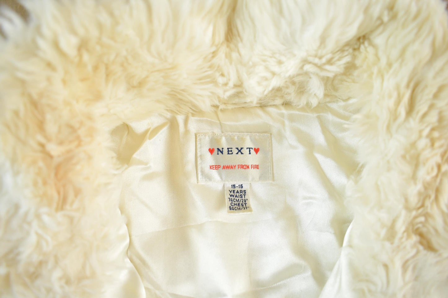 Other Clothing > Gender Neutral Adult Clothing > Hoodies & Sweatshirts > Sweatshirts Vintage 2000s Next Deep Pile Fuzzy Fleece Sweater Jacket Women's Small