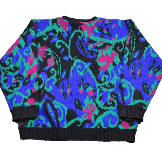 Other Clothing > Gender Neutral Adult Clothing > Hoodies & Sweatshirts > Sweatshirts Vintage Knitted Cape Cod Funky Knitted Sweater Men's Large