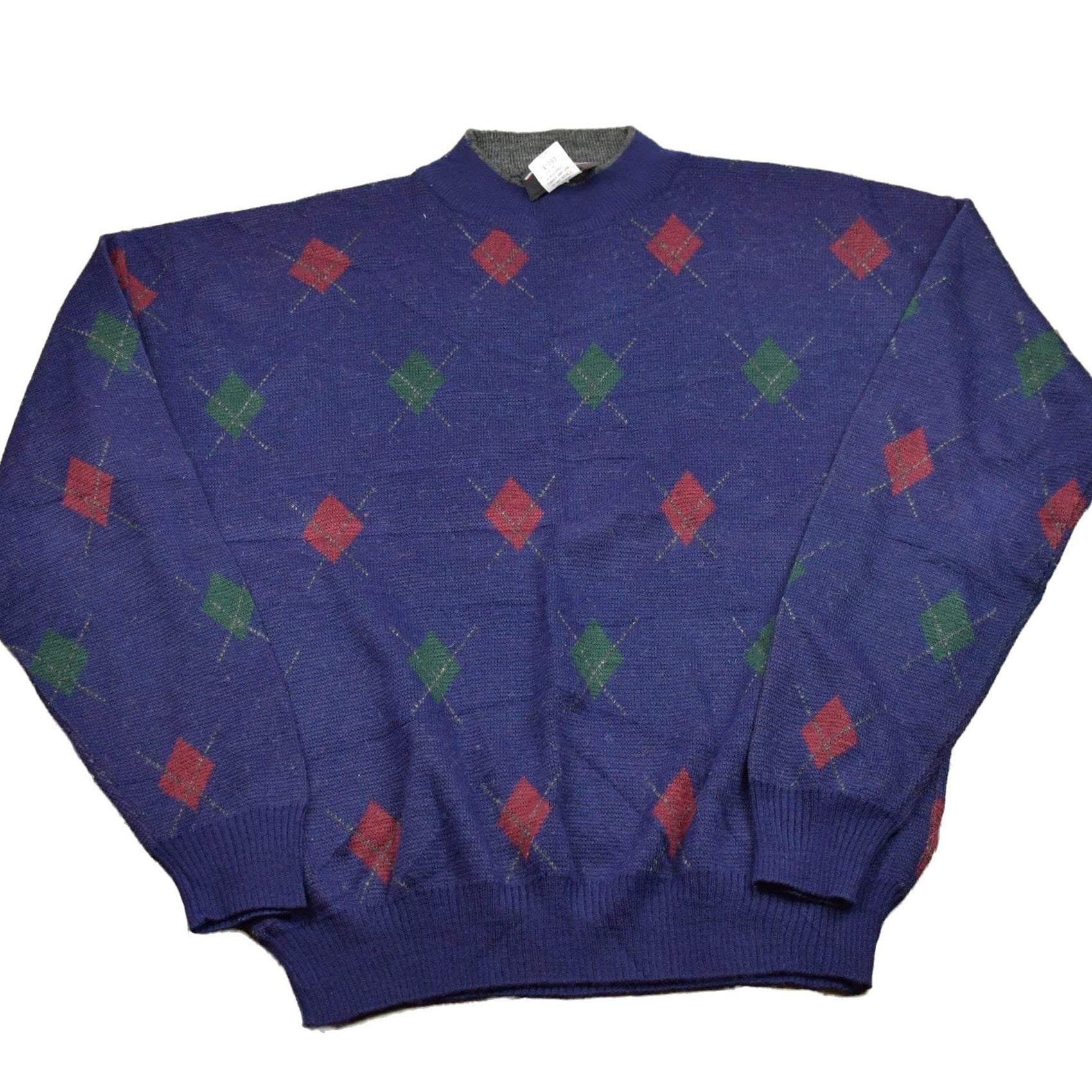 Other Clothing > Gender Neutral Adult Clothing > Hoodies & Sweatshirts > Sweatshirts Vintage Knitted Gian Alberto Sweater Men's Large