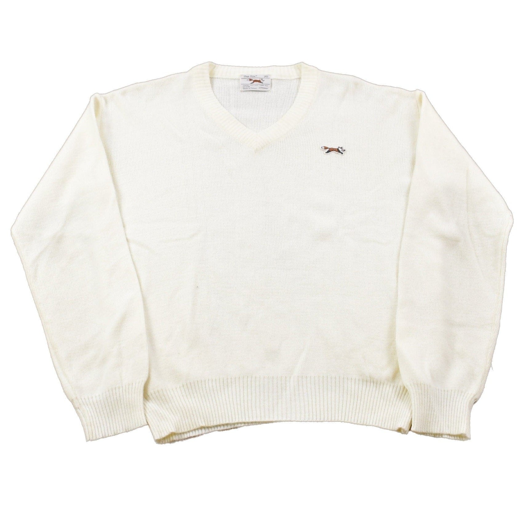 Other Clothing > Gender Neutral Adult Clothing > Hoodies & Sweatshirts > Sweatshirts Vintage Knitted J.C Penny The Fox Sweater Women's M