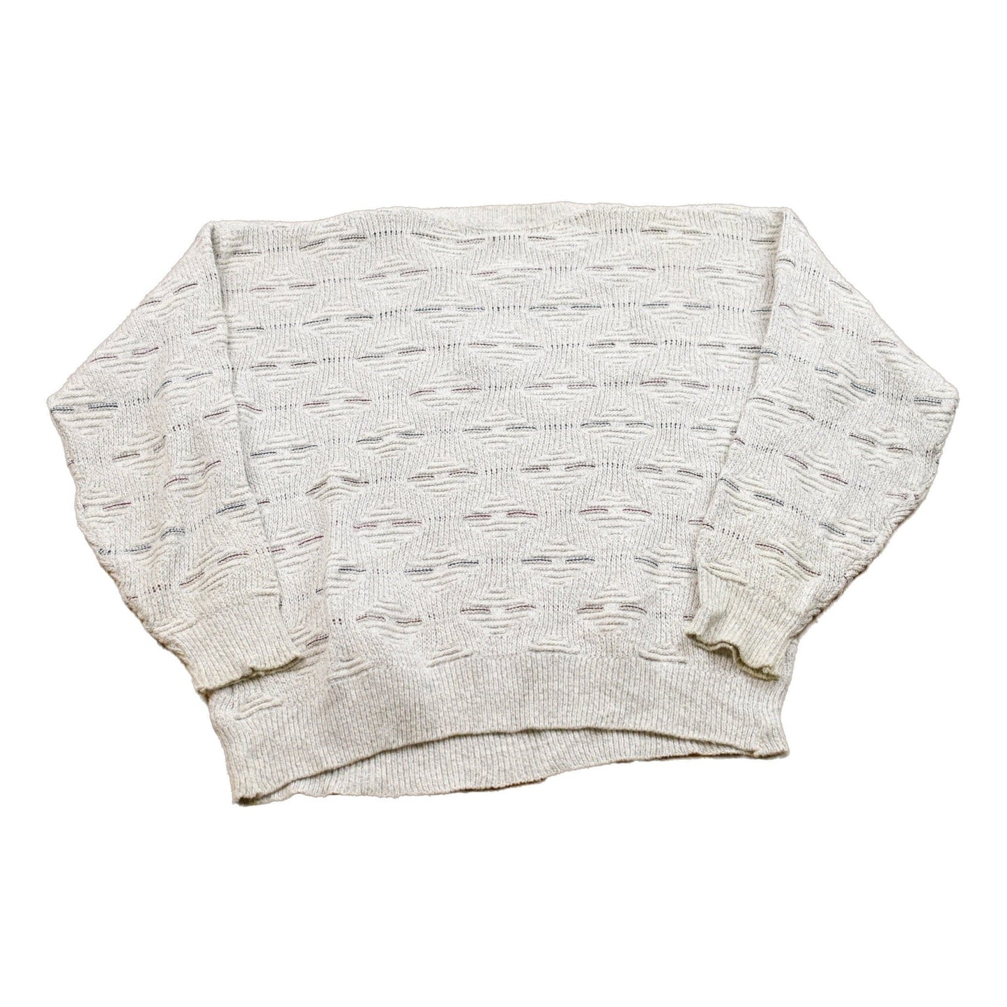 Other Clothing > Gender Neutral Adult Clothing > Hoodies & Sweatshirts > Sweatshirts Vintage Knitted Northwest Territory Sweater Men's Large