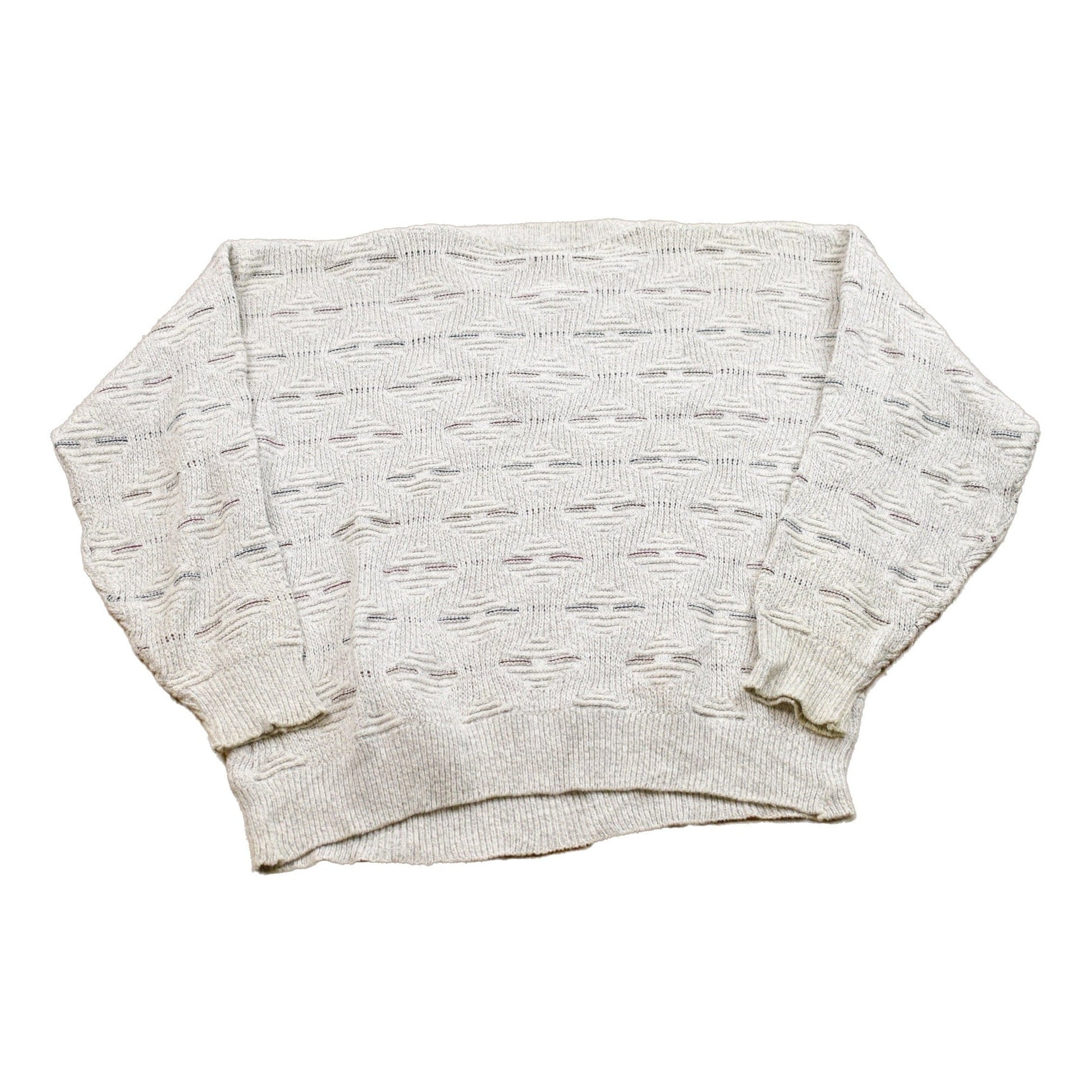 Other Clothing > Gender Neutral Adult Clothing > Hoodies & Sweatshirts > Sweatshirts Vintage Knitted Northwest Territory Sweater Men's Large