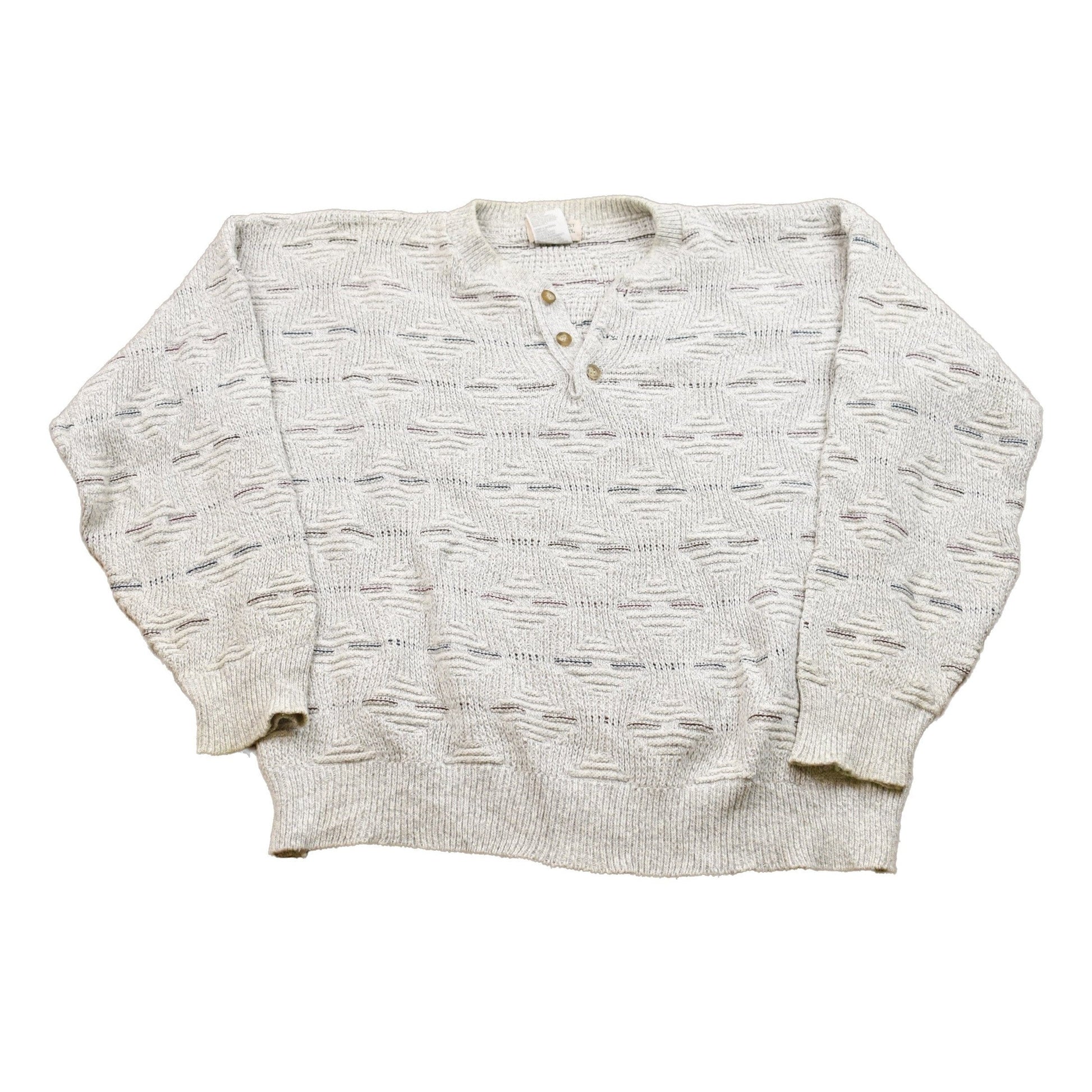 Other Clothing > Gender Neutral Adult Clothing > Hoodies & Sweatshirts > Sweatshirts Vintage Knitted Northwest Territory Sweater Men's Large