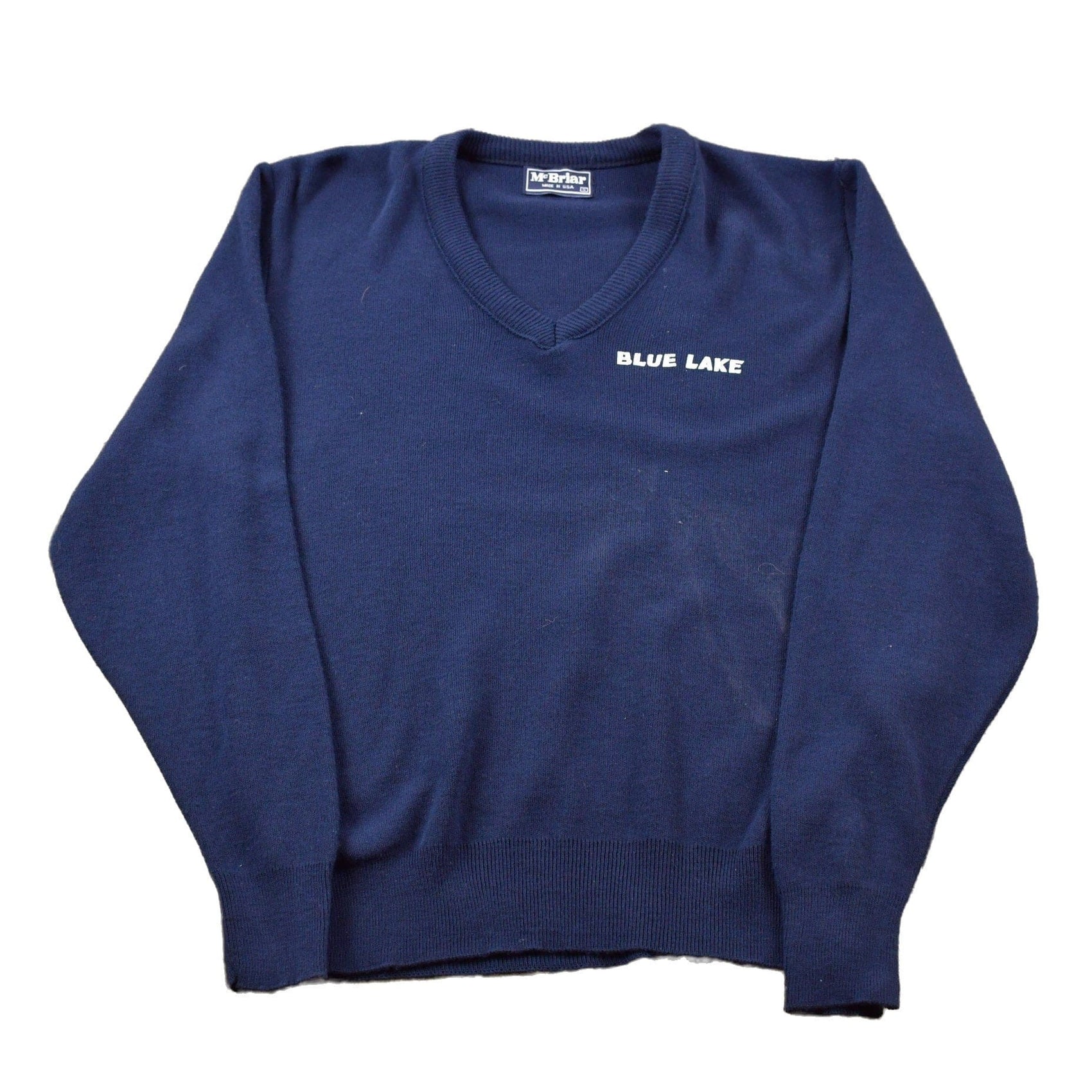 Other Clothing > Gender Neutral Adult Clothing > Hoodies & Sweatshirts > Sweatshirts Vintage Mc Briar Knitted Sweater Men's Medium