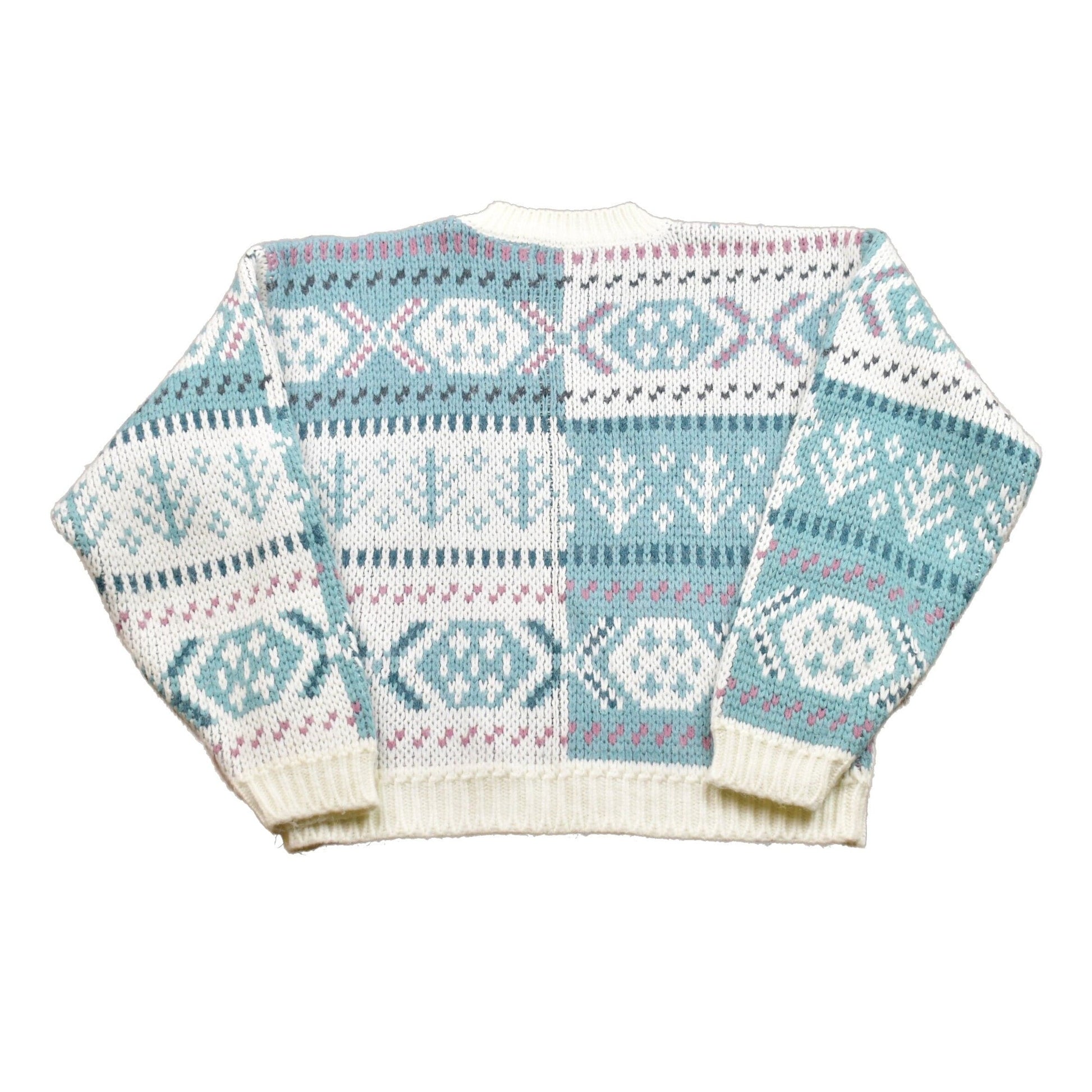 Other Clothing > Gender Neutral Adult Clothing > Hoodies & Sweatshirts > Sweatshirts Vintage Paris Sport Club Winter Vibes Knitted Sweater Men's Small