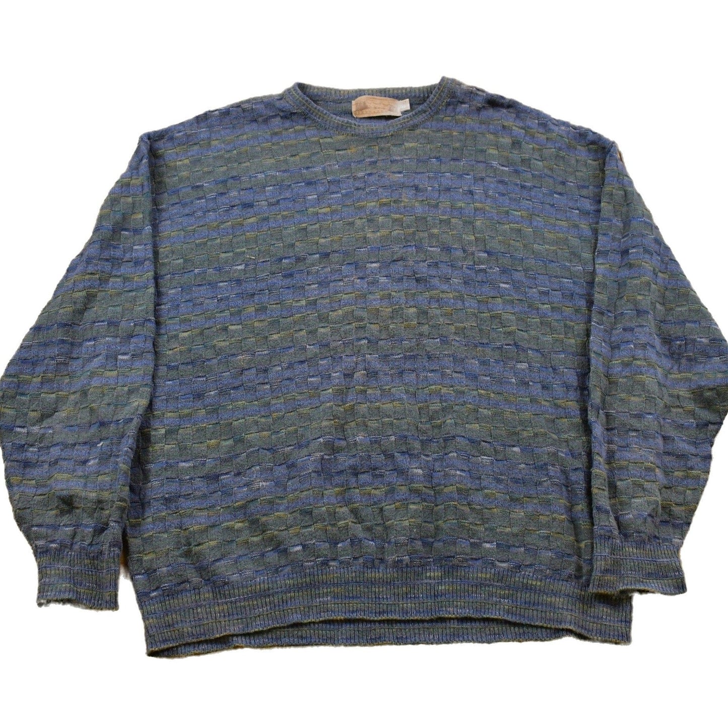 Other Clothing > Gender Neutral Adult Clothing > Hoodies & Sweatshirts > Sweatshirts Vintage Shenan Doa Knitted Sweater Men's 2XL
