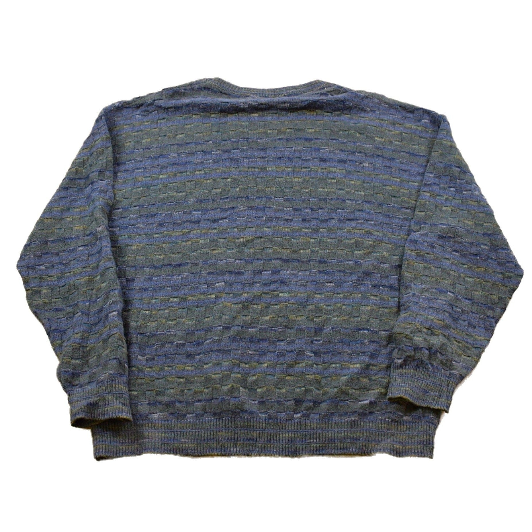 Other Clothing > Gender Neutral Adult Clothing > Hoodies & Sweatshirts > Sweatshirts Vintage Shenan Doa Knitted Sweater Men's 2XL