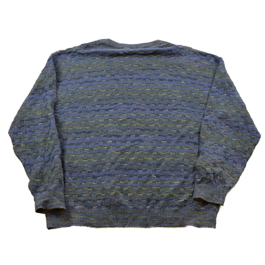 Other Clothing > Gender Neutral Adult Clothing > Hoodies & Sweatshirts > Sweatshirts Vintage Shenan Doa Knitted Sweater Men's 2XL