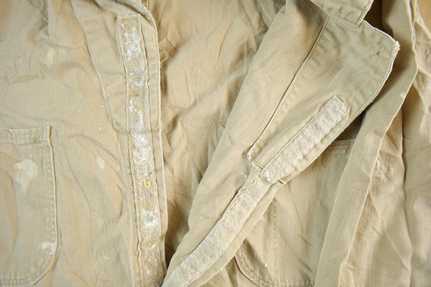 Other Clothing > Gender Neutral Adult Clothing > Jackets & Coats Vintage 1940s Standard Linen Co. Coveralls Union Made Workwear Men's XL