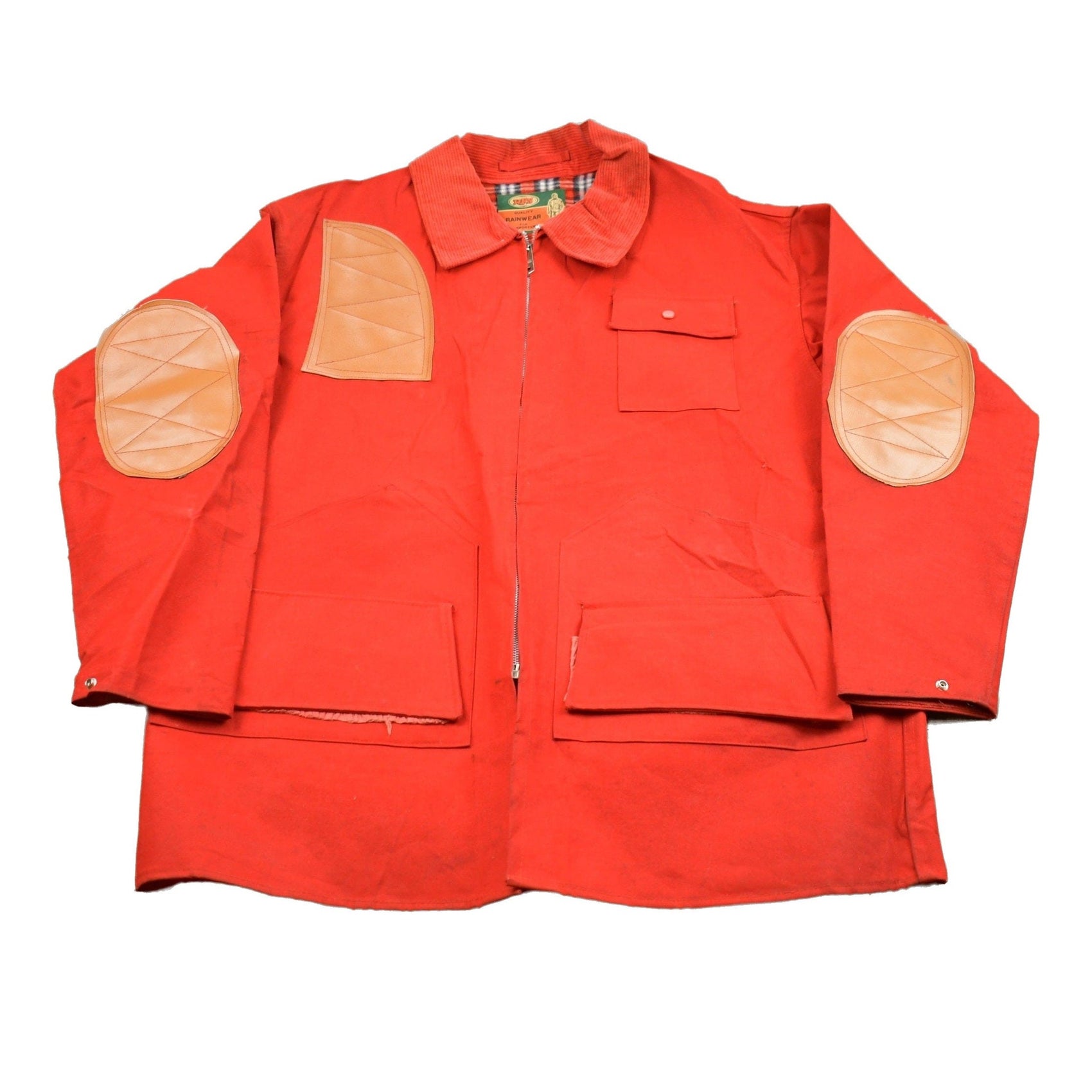 Other Clothing > Gender Neutral Adult Clothing > Jackets & Coats Vintage 1950s Blanket Lined Hunting Jacket Men's Large