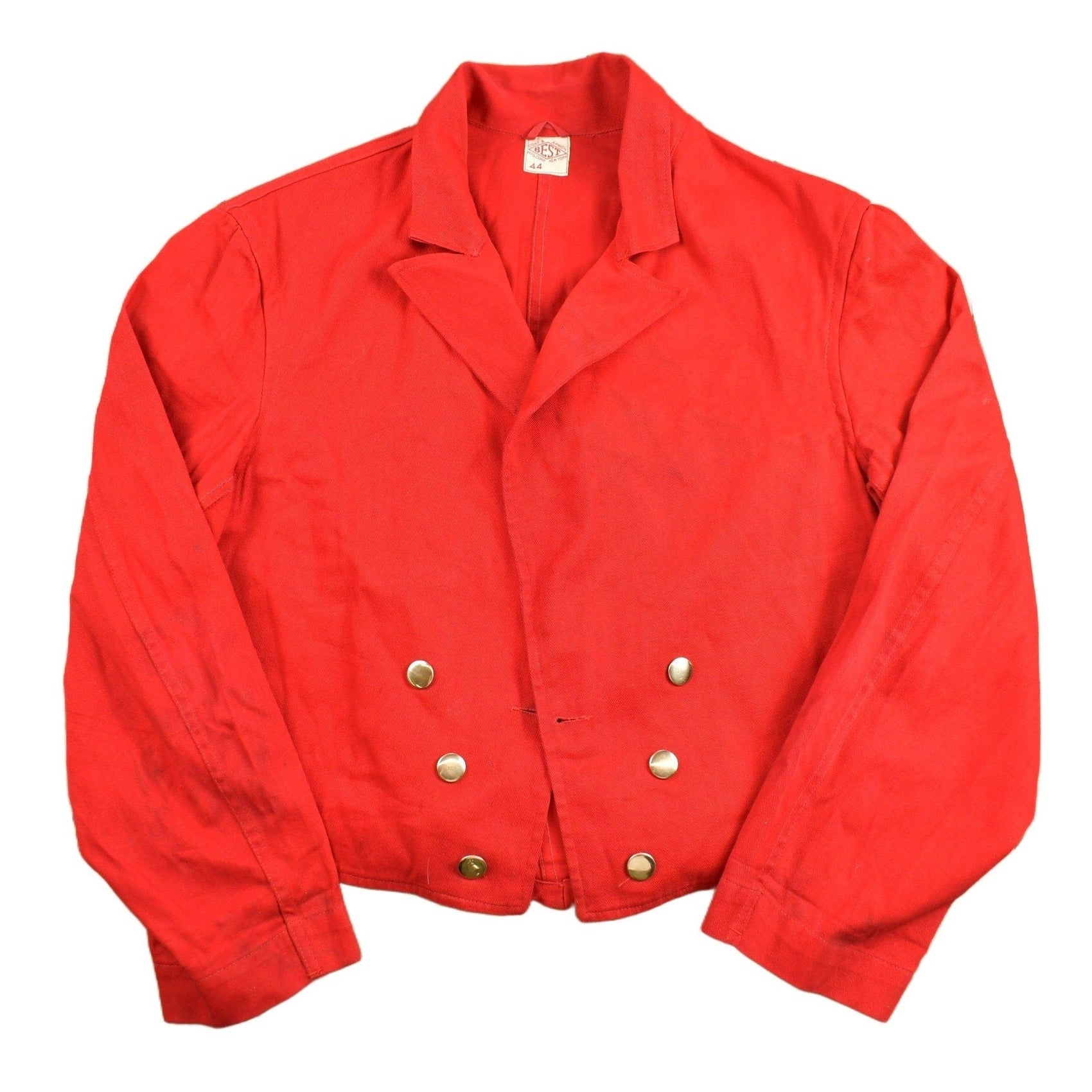 Other Clothing > Gender Neutral Adult Clothing > Jackets & Coats Vintage 1950s Coat & Apron Best MFG Corp New York Work Jacket Men's Medium