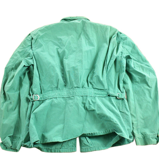 Other Clothing > Gender Neutral Adult Clothing > Jackets & Coats Vintage 1950s Kodiak Kloth Lightweight Robins Egg Hunting Jacket Men's S