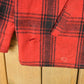 Other Clothing > Gender Neutral Adult Clothing > Jackets & Coats Vintage 1950s Melton Outer-Wear Buffalo Plaid Wool Hunting Jacket Men's XL