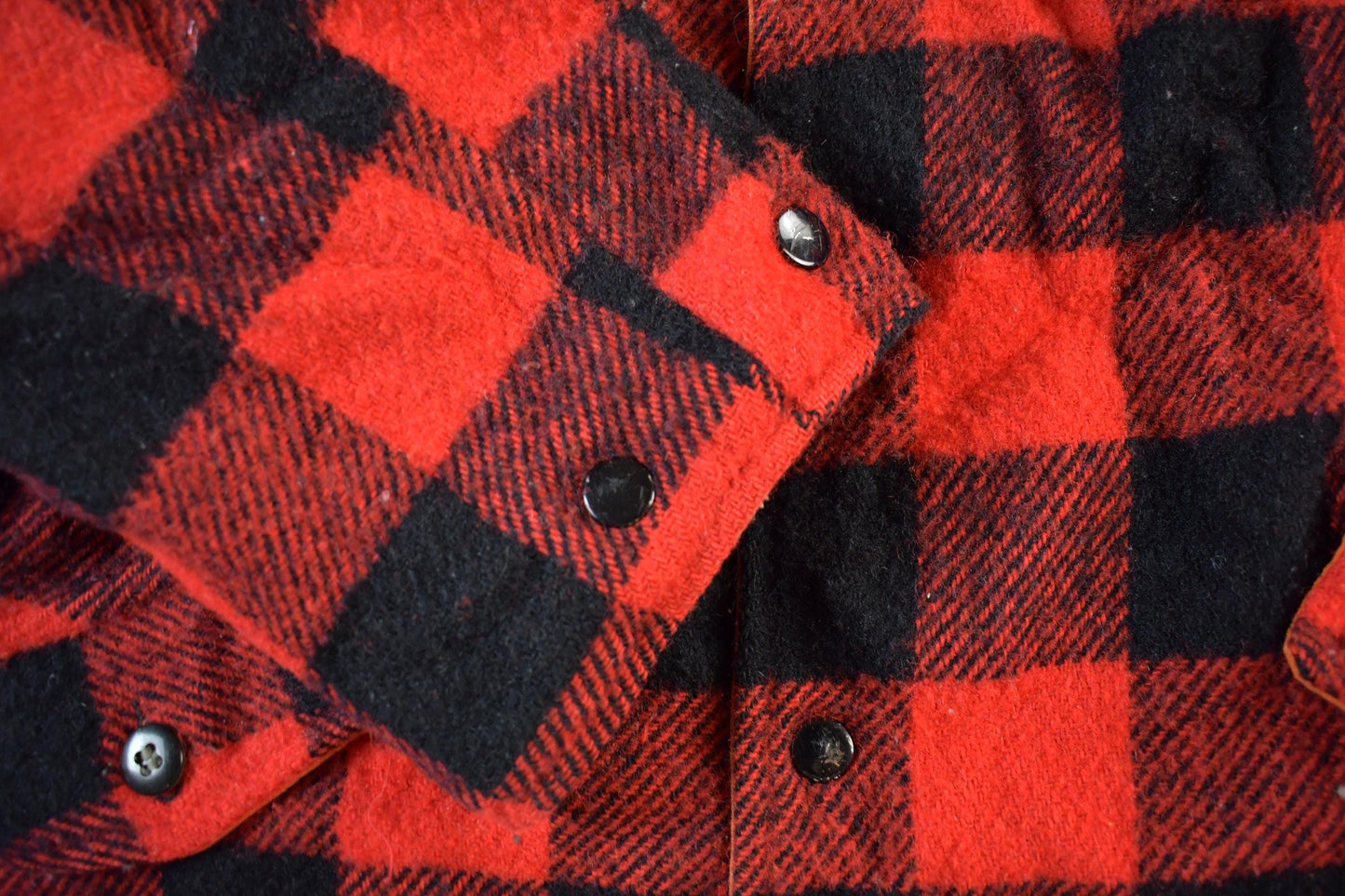 Other Clothing > Gender Neutral Adult Clothing > Jackets & Coats Vintage 1960s 1970s Buffalo Plaid Hunting Jacket Men's Large