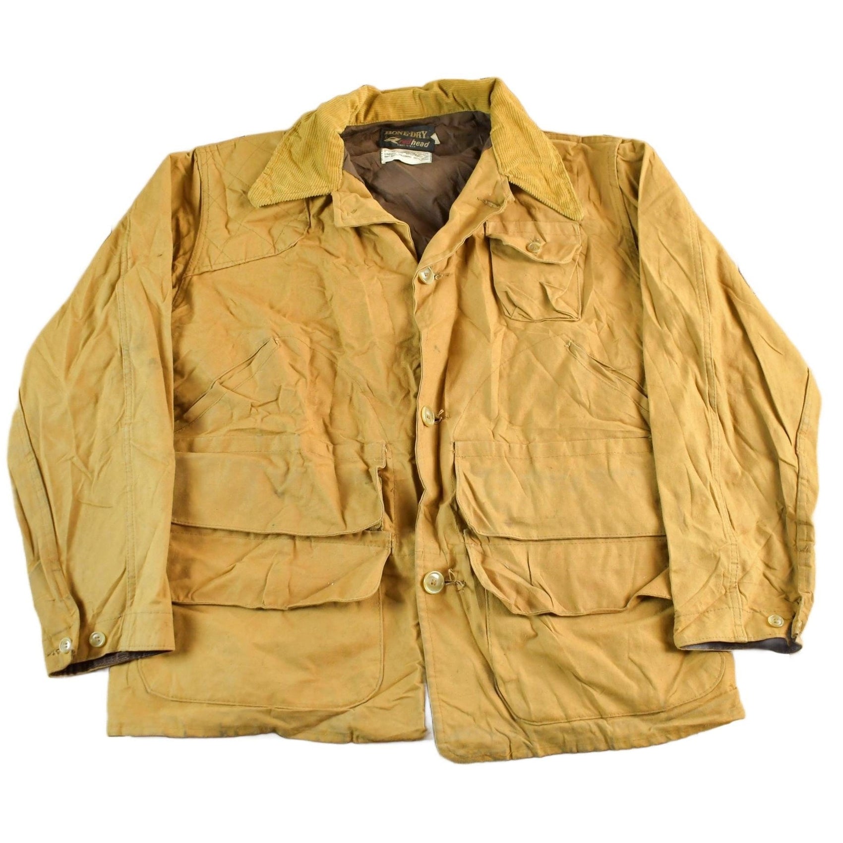 Other Clothing > Gender Neutral Adult Clothing > Jackets & Coats Vintage 1960s 1970s Red Head Hunting Jacket Men's Large