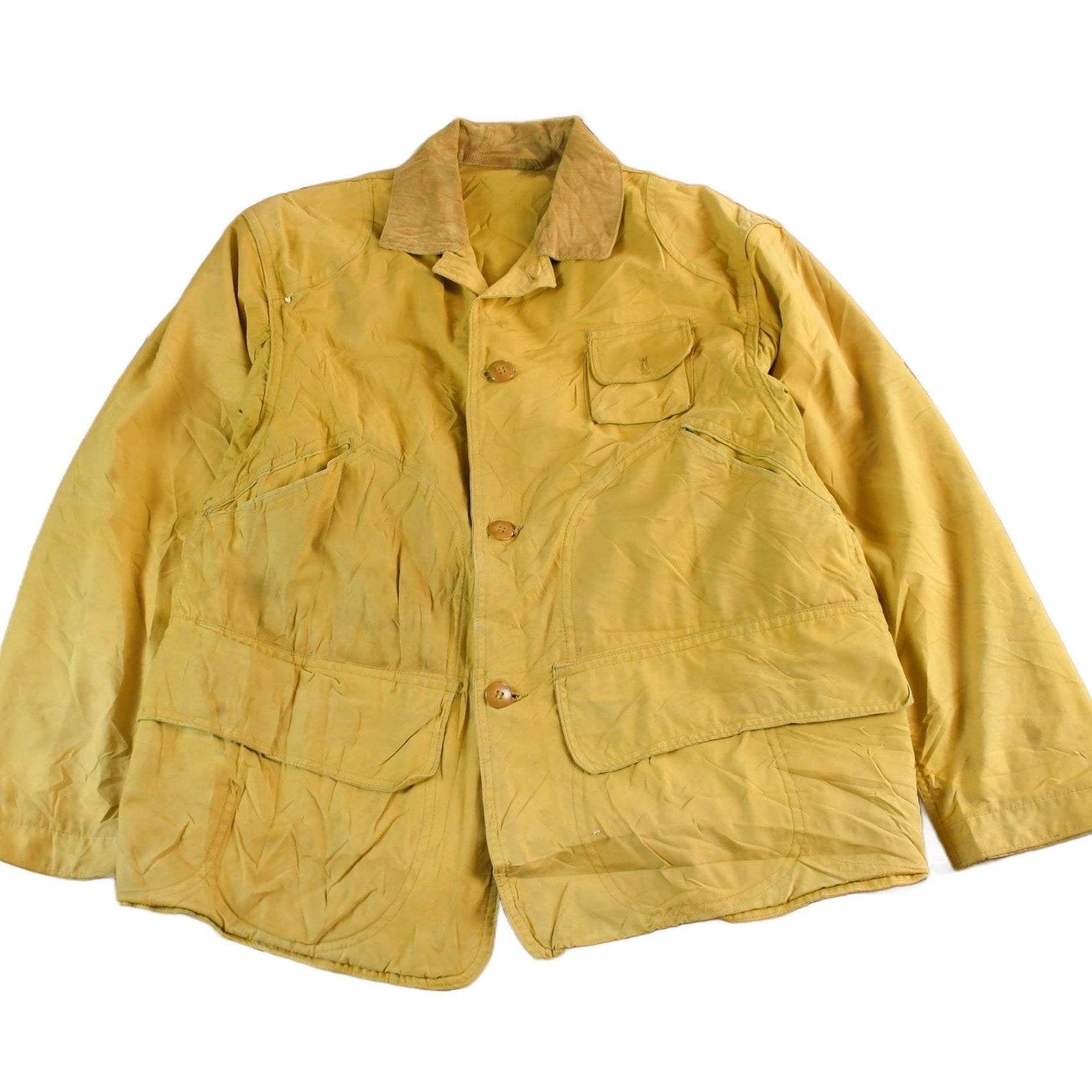 Other Clothing > Gender Neutral Adult Clothing > Jackets & Coats Vintage 1960s 1970s Red Head Hunting Jacket Men's Large