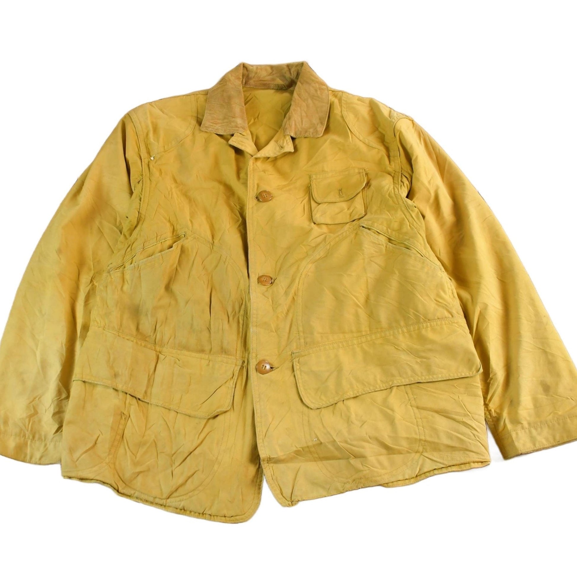 Other Clothing > Gender Neutral Adult Clothing > Jackets & Coats Vintage 1960s 1970s Red Head Hunting Jacket Men's Large