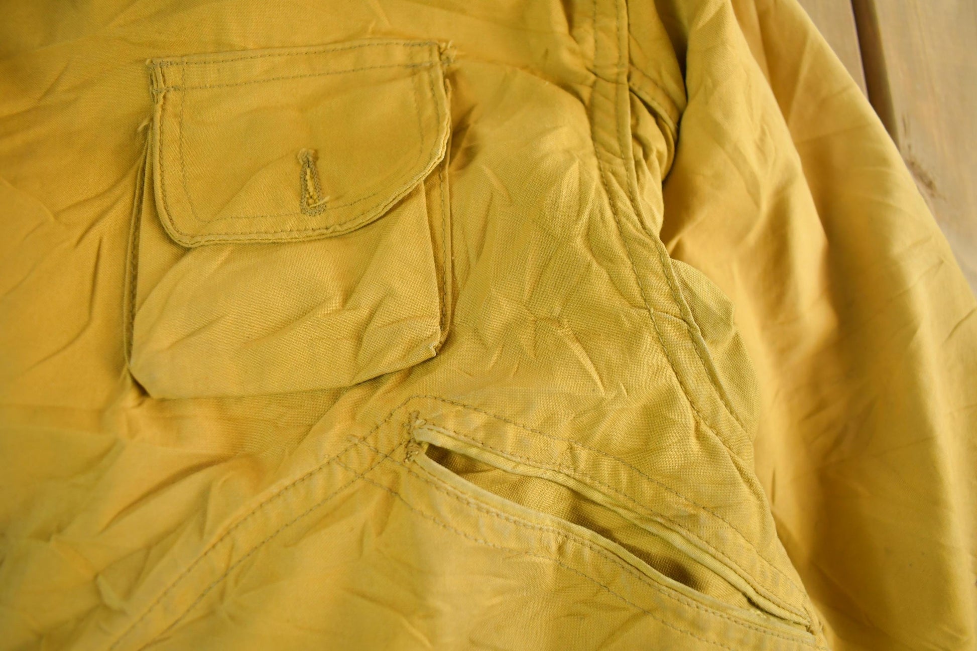 Other Clothing > Gender Neutral Adult Clothing > Jackets & Coats Vintage 1960s 1970s Red Head Hunting Jacket Men's Large