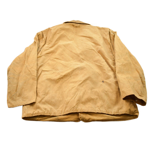 Other Clothing > Gender Neutral Adult Clothing > Jackets & Coats Vintage 1960s Canvas Chore Jacket Men's Large