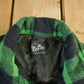 Other Clothing > Gender Neutral Adult Clothing > Jackets & Coats Vintage 1960s Metro Wool Flannel Shirt Jacket Men's Large