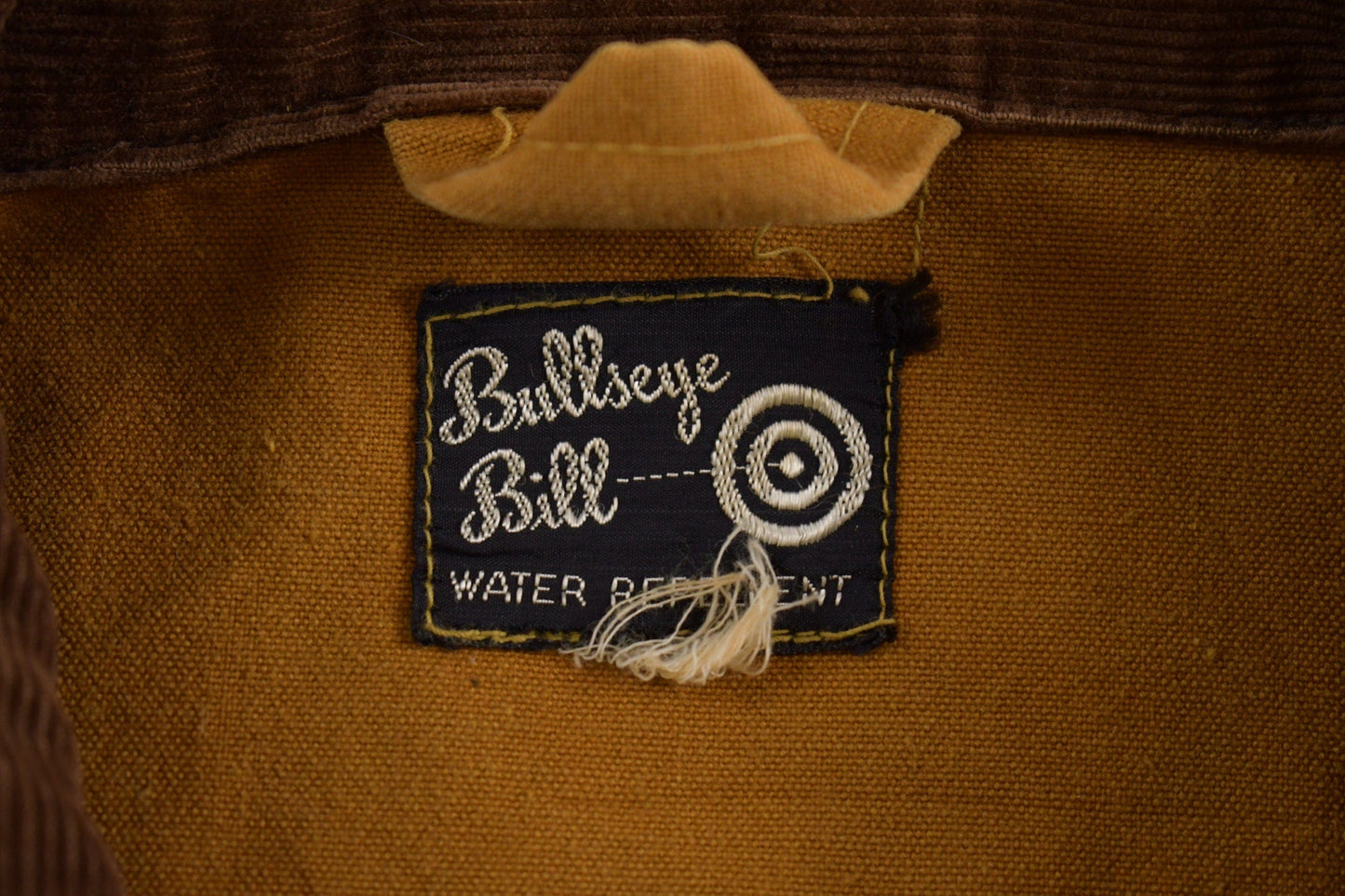 Other Clothing > Gender Neutral Adult Clothing > Jackets & Coats Vintage 1970s Bullseye Bill Canvas Work Jacket Men's 2XL