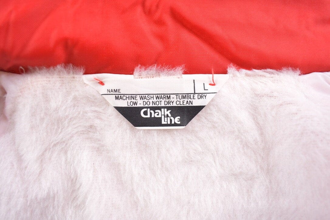 Other Clothing > Gender Neutral Adult Clothing > Jackets & Coats Vintage 1970s Chalk Line Presidents Snap Button Windbreaker Jacket Men's Medium