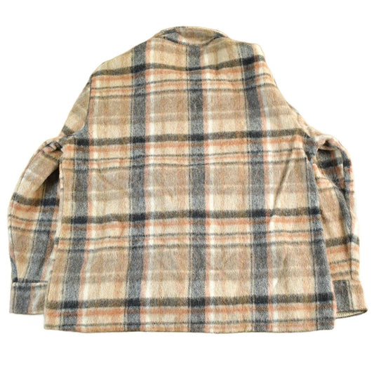 Other Clothing > Gender Neutral Adult Clothing > Jackets & Coats Vintage 1970s Snowwear Wool Flannel Shirt Jacket Men's M-L