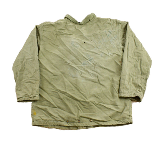 Other Clothing > Gender Neutral Adult Clothing > Jackets & Coats Vintage 1978 Army Military Chemical Protective Jacket Men's Large