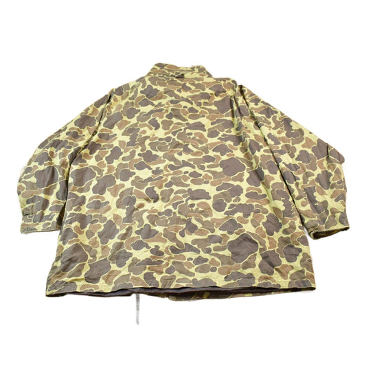 Other Clothing > Gender Neutral Adult Clothing > Jackets & Coats Vintage 1980s Avid Duck Camo Hunting Jacket Men's 3XL