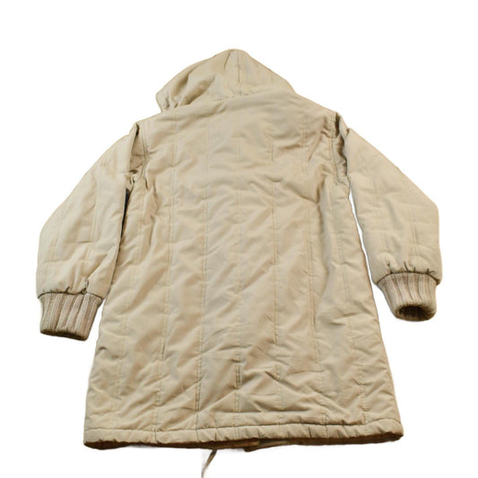 Other Clothing > Gender Neutral Adult Clothing > Jackets & Coats Vintage 1980s Beige Winter Parka Jacket Men's S