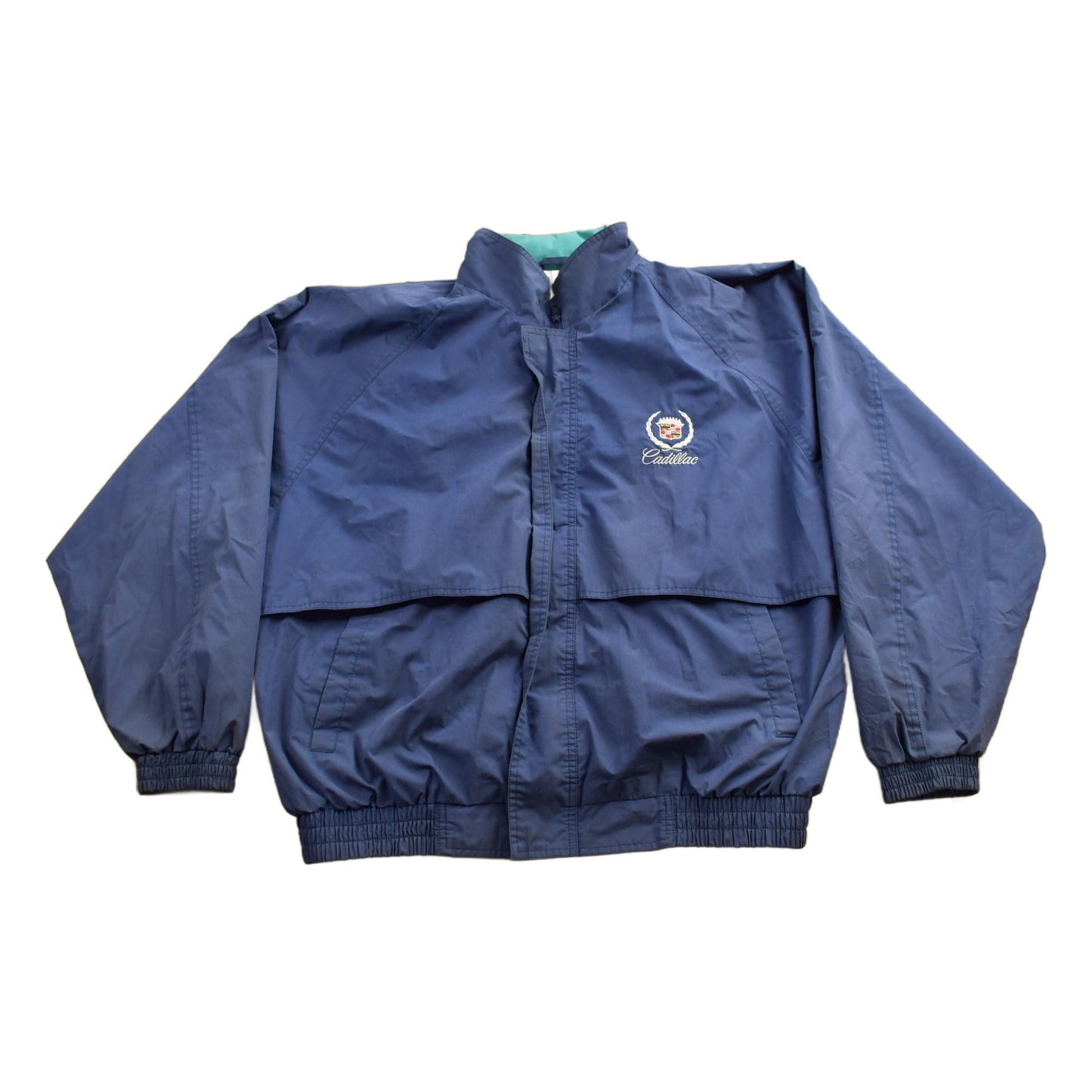 Other Clothing > Gender Neutral Adult Clothing > Jackets & Coats Vintage 1980s Cadillac Embroidered Windbreaker Jacket Men's XL