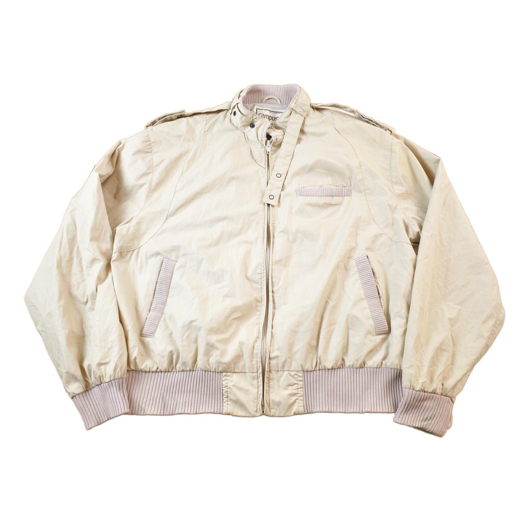 Other Clothing > Gender Neutral Adult Clothing > Jackets & Coats Vintage 1980s Esprit Campus Windbreaker Bomber Jacket Men's XL