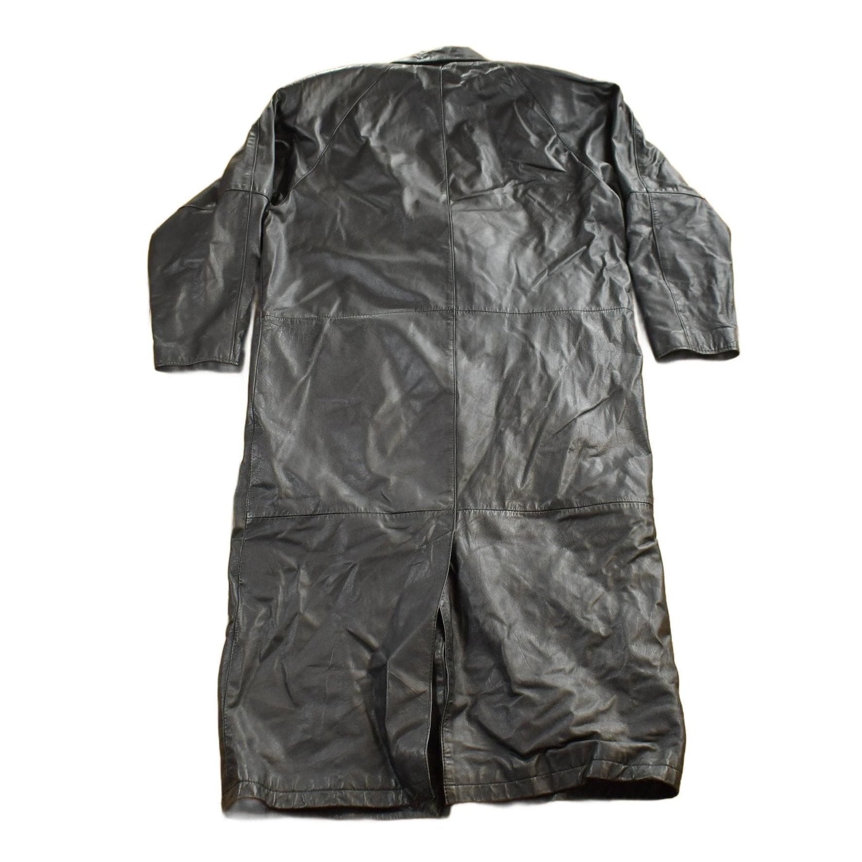 Other Clothing > Gender Neutral Adult Clothing > Jackets & Coats Vintage 1980s Genuine Leather Jacket Men's Medium