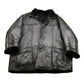 Other Clothing > Gender Neutral Adult Clothing > Jackets & Coats Vintage 1980s Pronto Uomo Leathers Oversized Leather Fleece Lined Jacket Men's 3XL