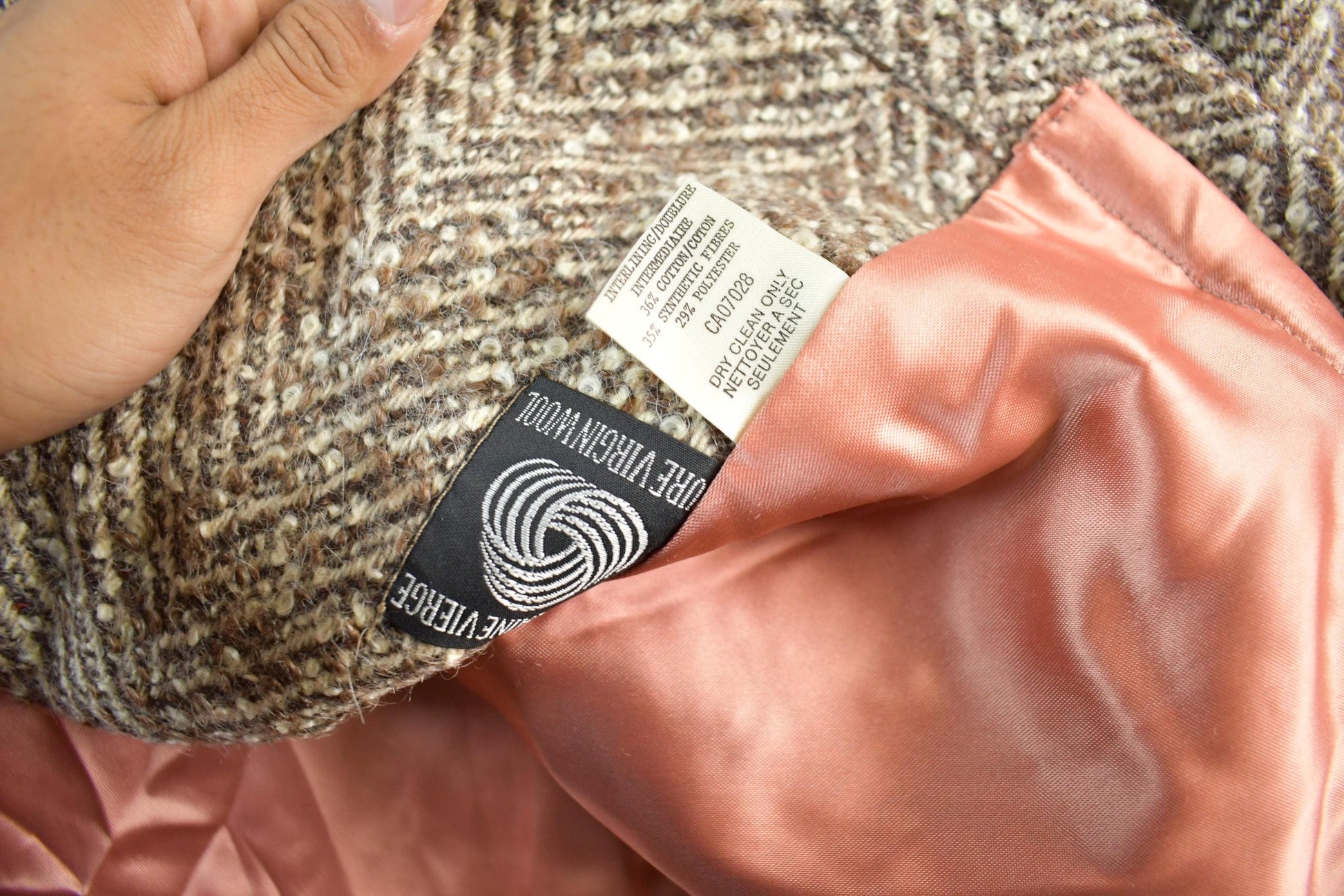 Other Clothing > Gender Neutral Adult Clothing > Jackets & Coats Vintage 1980s Wool Peacoat Women's Large