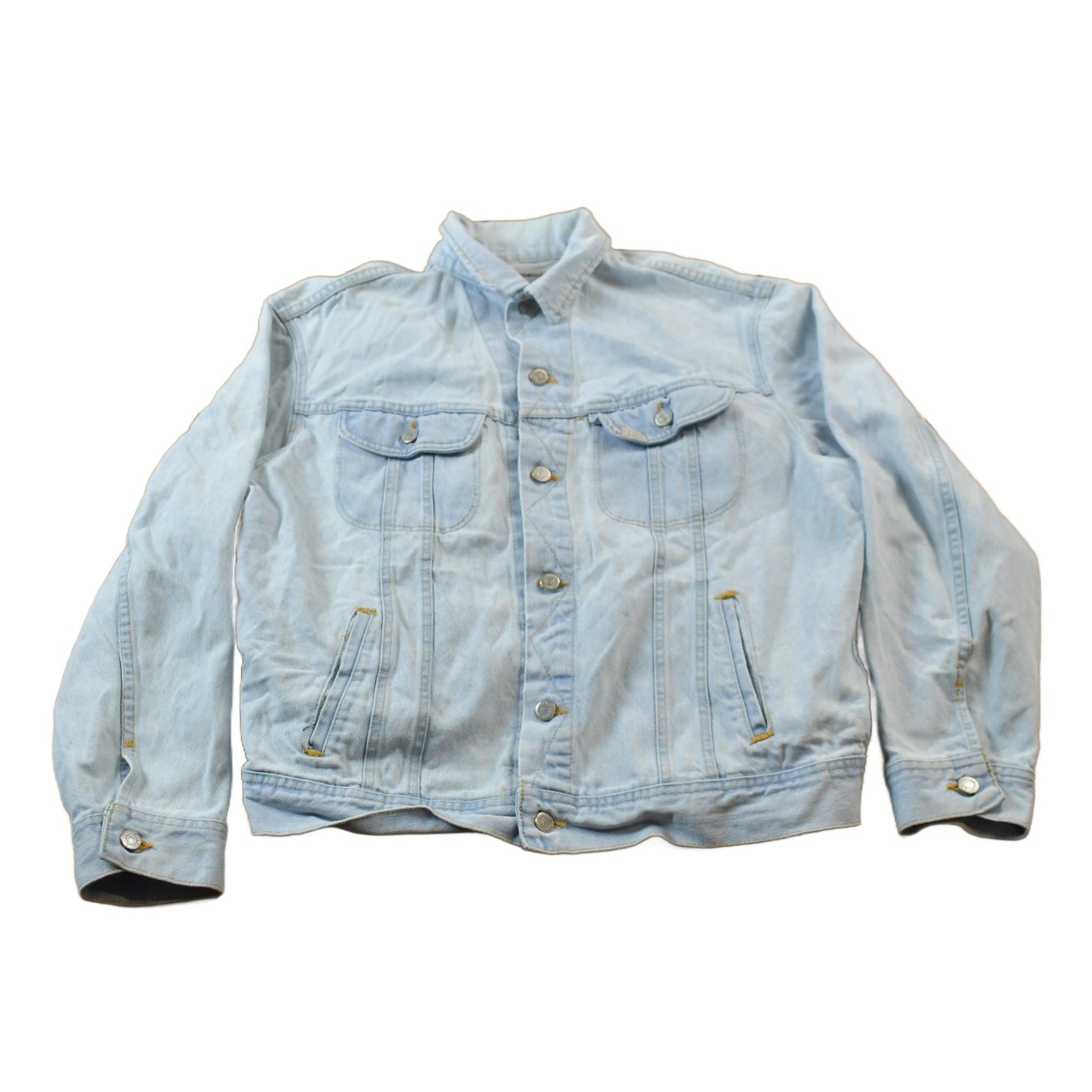 Other Clothing > Gender Neutral Adult Clothing > Jackets & Coats Vintage 1990s Lee Denim Jean Jacket Men's Large