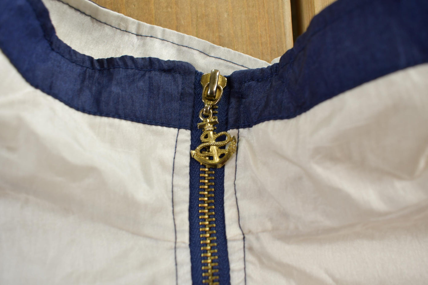 Other Clothing > Gender Neutral Adult Clothing > Jackets & Coats Vintage 1990s Marine Club Nautical Light Jacket Men's Large