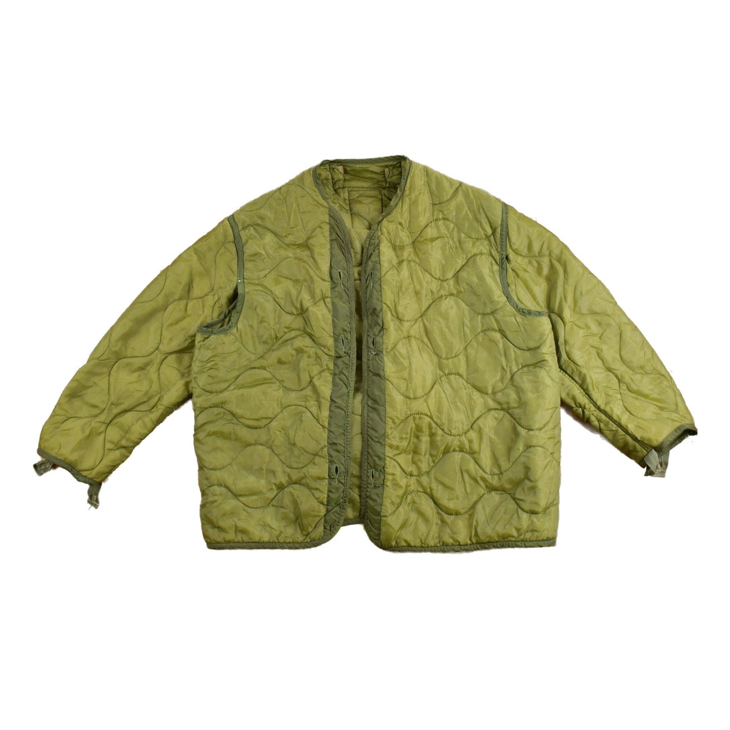 Other Clothing > Gender Neutral Adult Clothing > Jackets & Coats Vintage 1990s Military M65 Jacket Lining Men's Large