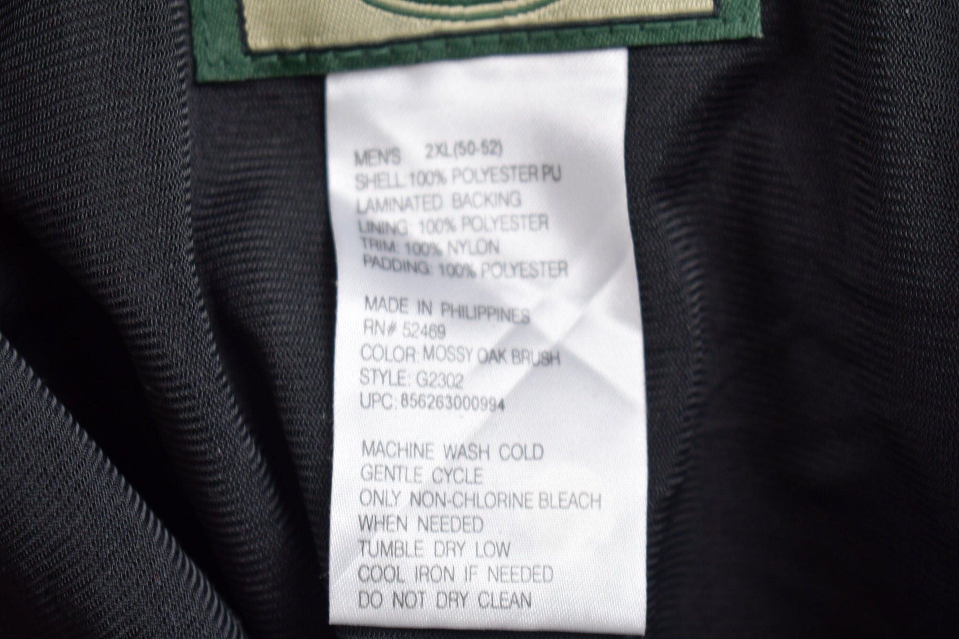 Other Clothing > Gender Neutral Adult Clothing > Jackets & Coats Vintage 1990s Mossy Oak Camo Jacket Men's 2XL