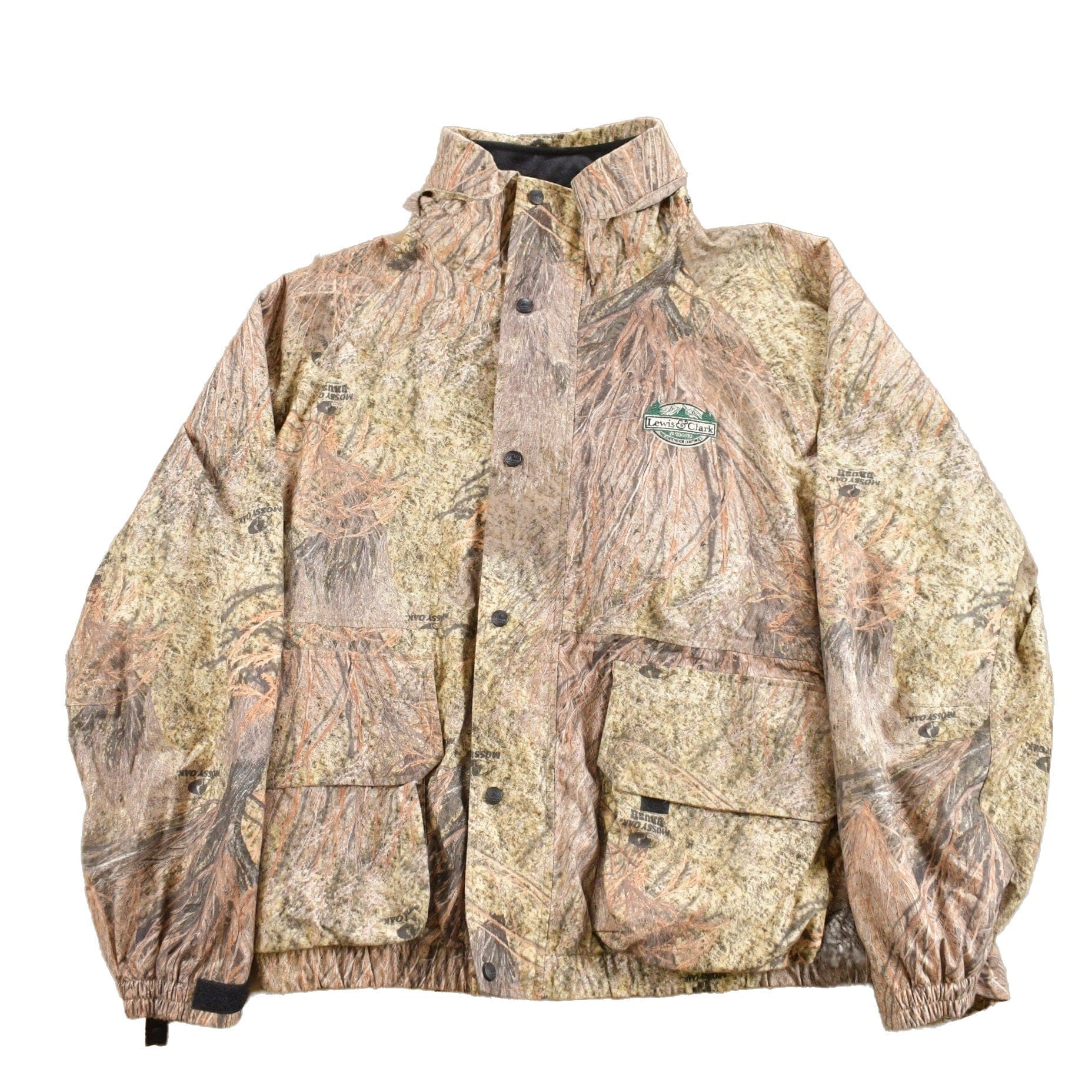 Other Clothing > Gender Neutral Adult Clothing > Jackets & Coats Vintage 1990s Mossy Oak Camo Jacket Men's 2XL