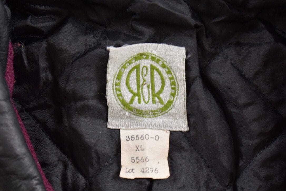 Other Clothing > Gender Neutral Adult Clothing > Jackets & Coats Vintage 1990s Rest and Relaxation Aztec Pattern Wool Jacket Men's XL