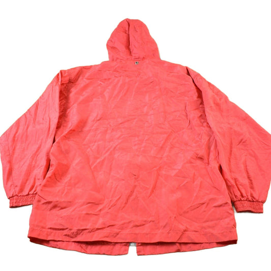 Other Clothing > Gender Neutral Adult Clothing > Jackets & Coats Vintage 1990s Wilson Red Windbreaker Jacket Men's Medium