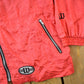 Other Clothing > Gender Neutral Adult Clothing > Jackets & Coats Vintage 1990s Wilson Red Windbreaker Jacket Men's Medium