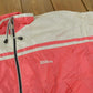 Other Clothing > Gender Neutral Adult Clothing > Jackets & Coats Vintage 1990s Wilson Women's Pink Windbreaker Jacket Women's L