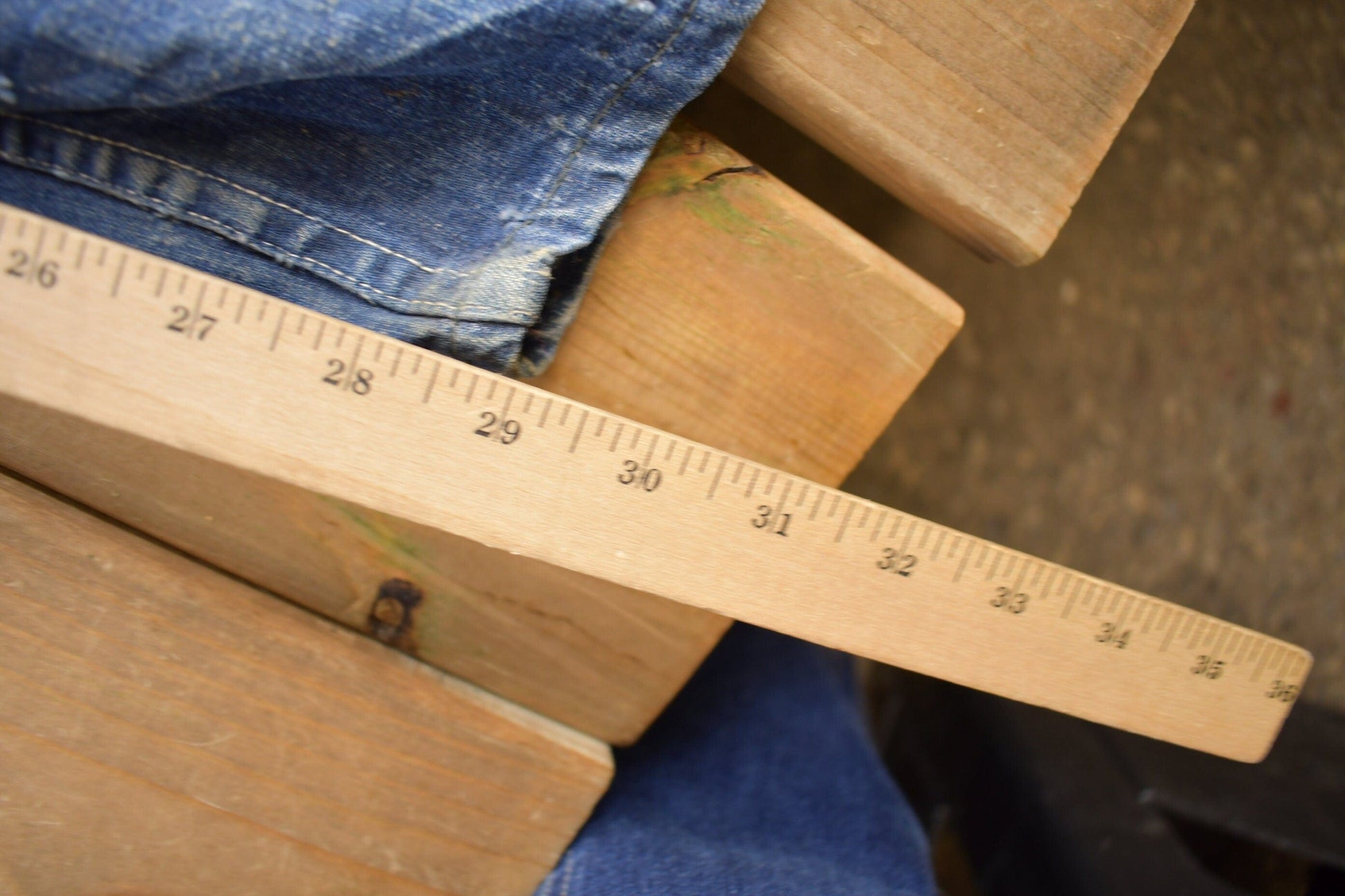 Other Clothing > Gender Neutral Adult Clothing > Overalls & Coveralls Vintage 1940s Pay Day JC Penney Denim Overalls 44 x 29