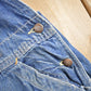 Other Clothing > Gender Neutral Adult Clothing > Overalls & Coveralls Vintage 1940s Pay Day JC Penney Denim Overalls 44 x 29