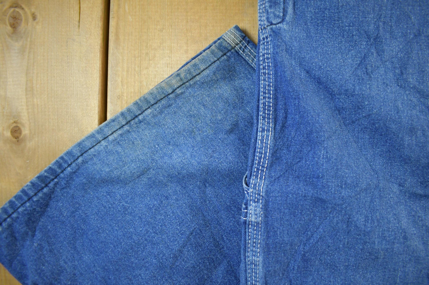 Other Clothing > Gender Neutral Adult Clothing > Overalls & Coveralls Vintage 1950s Pointer Brand Denim Overalls Jumpsuit Men's 56 x 28